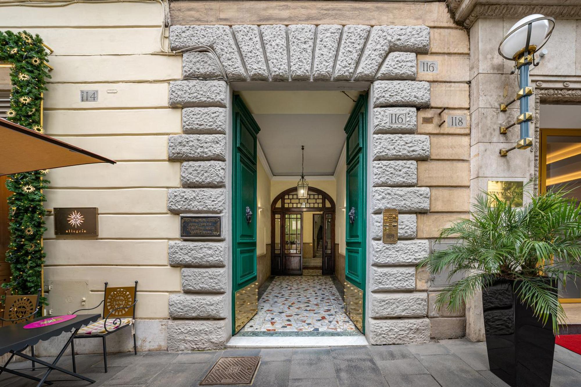 Via Veneto 116 Suites - Guest House روما المظهر الخارجي الصورة
